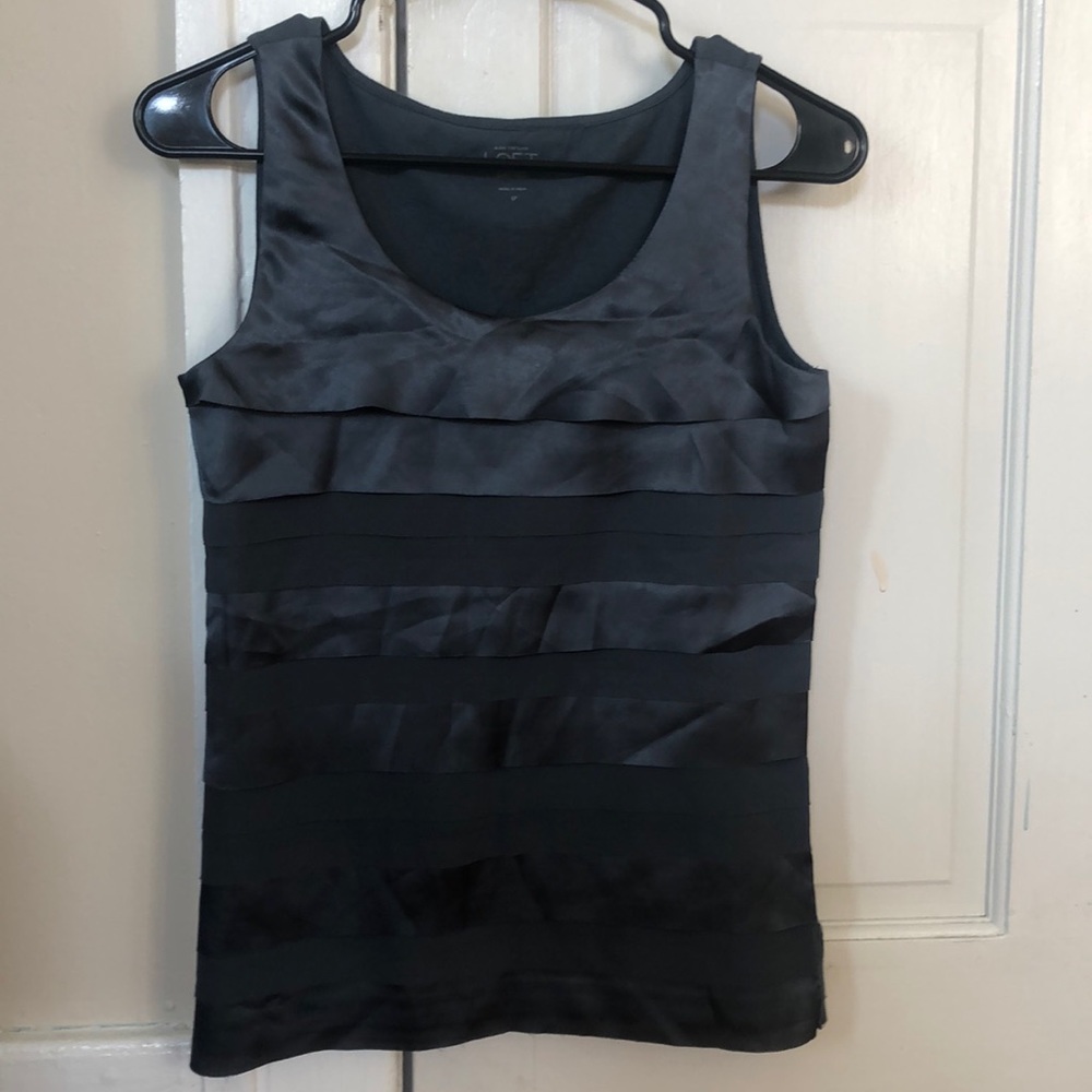 Dark Blue Ann Taylor Loft Tank